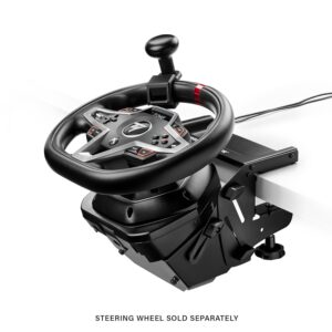 Thrustmaster SimTask Steering Kit, Adjustable Clamp and Spinner Knob for Truck and Farm Simulation