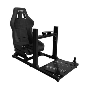 6S-Slim V2 Sim Racing Chassis + GTR Large Bucket Seat